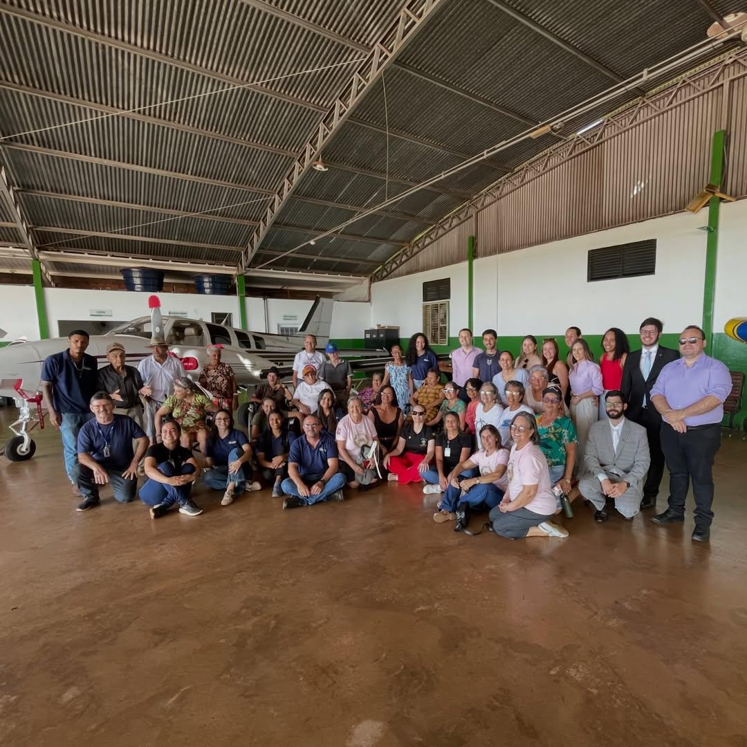 Visita e grupo de apoio ao Albergue São Vicente de Paulo
